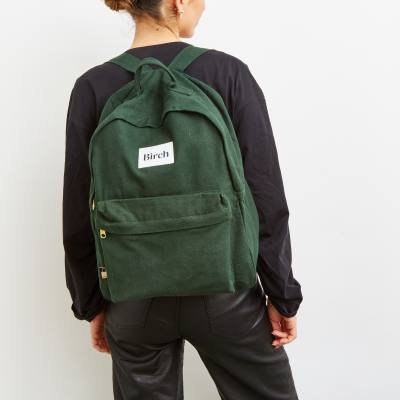 Custom made canvas Backpack for adult - front from supreme creations